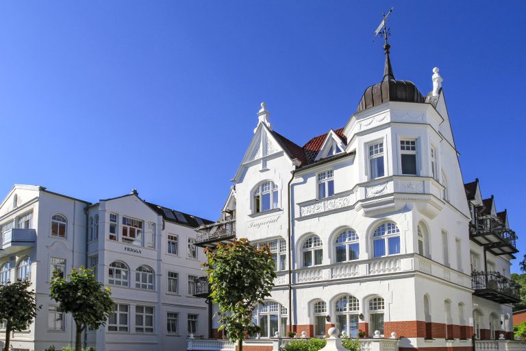 Baltic Seaside Resort in Binz at Ruegen, Baltic Sea, Germany